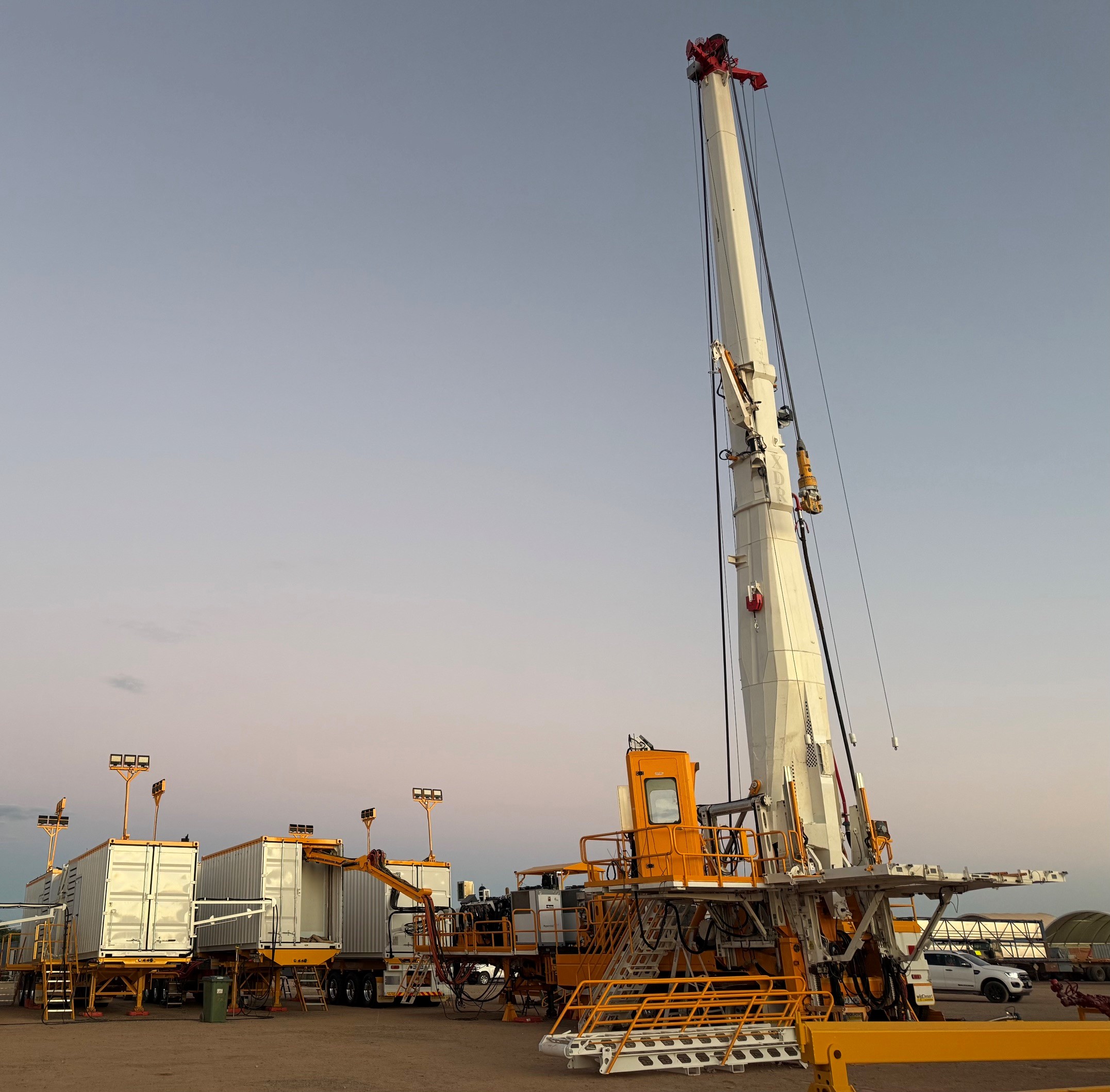 XDR Electric Workover Rig package deployed at a wellsite
